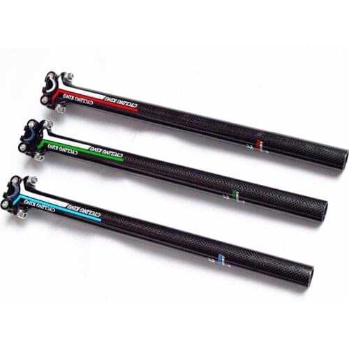 New style High quality Lite carbon seat post MTB road bike seatpost Bicycle Accessories 27.2/30.8/31.6*400/450MM bicycle parts