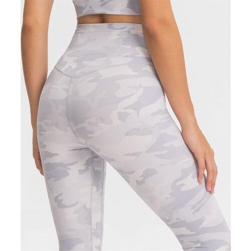 Nepoagym 7/8 EXPLORING Naked Feel Women Yoga Leggings Brushed Fabric Booty Yoga Pants Workout Tights for Sports Fitness