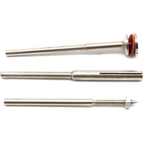 10pcs 2.35mm Shank Sandpaper Clamp Split Mandrels Clip Bar Jewery Rotary Grinder Tools