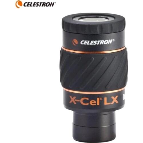 CELESTRON X-CEL LX 12mm Astronomical eyepiece 1.25-Inch 60 degrees, high-definition large field of view, rotating-up goggles
