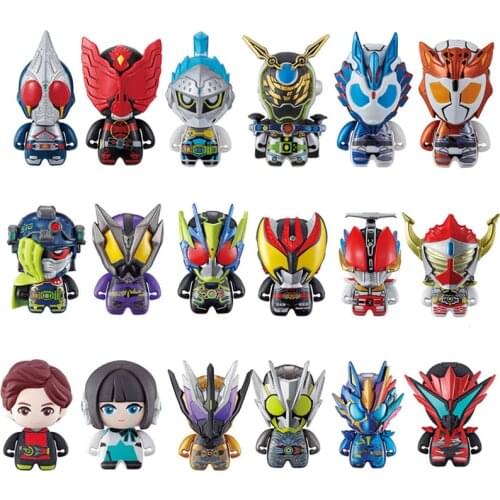 Bandai Genuine Gashapon Kamen Rider Small Model Collectible Doll Series 07 08 09 Anime Figure GachaToys Gifts For Children