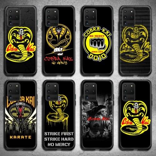 Cobra Kai Season 2 Phone Case for Samsung S20 plus Ultra S6 S7 edge S8 S9 plus S10 5G lite 2020
