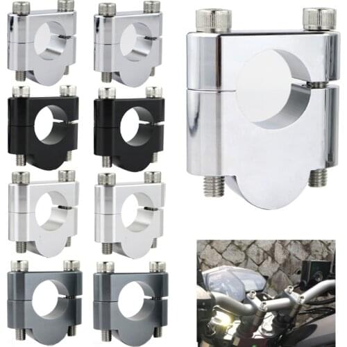 For Honda TRX 450R Honda TRX 700XX 7/8" 22mm Handlebar Risers Motorcycle CNC Billet Aluminum Mounting Risers Fat Bar Clamps