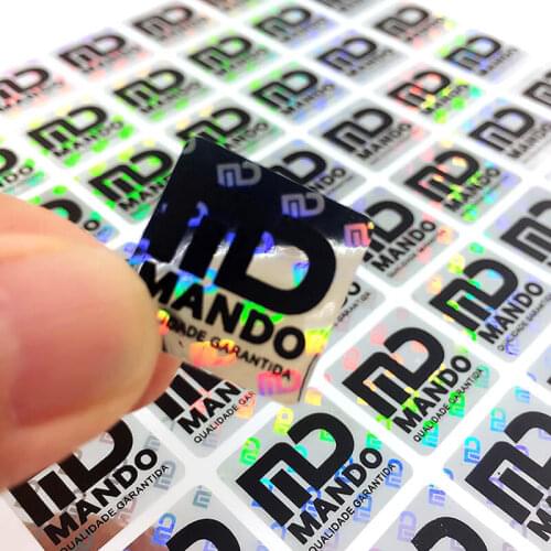 Custom private cosmetics 10ml vial bottle labels sticker