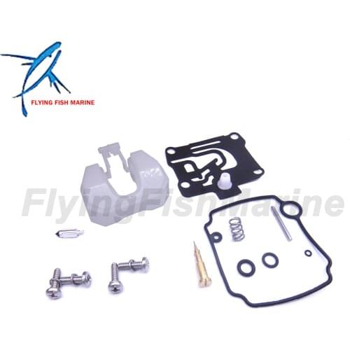 Outboard Engine 62Y-W0093-10 62Y-W0093-11 Carburetor Repair Kit for Yamaha Boat Motor 50HP F50 T50