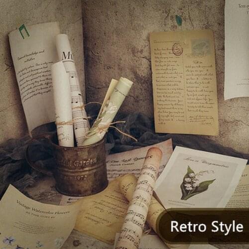 Retro Style Sheet Music Paper INS Photography Backdrop Decoration Photo Shooting Background DIY Ornament Accessories for Jewelry