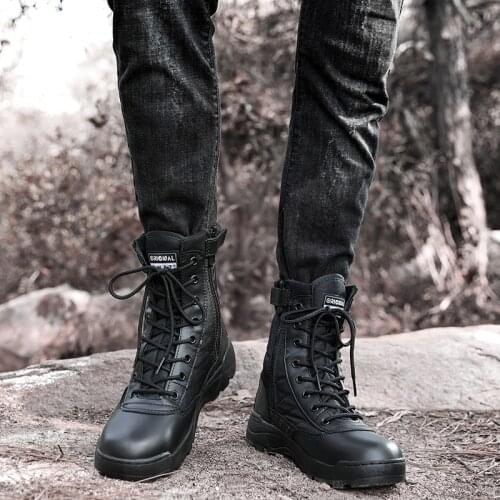 Meinianguan Men's Motorcycle Boots