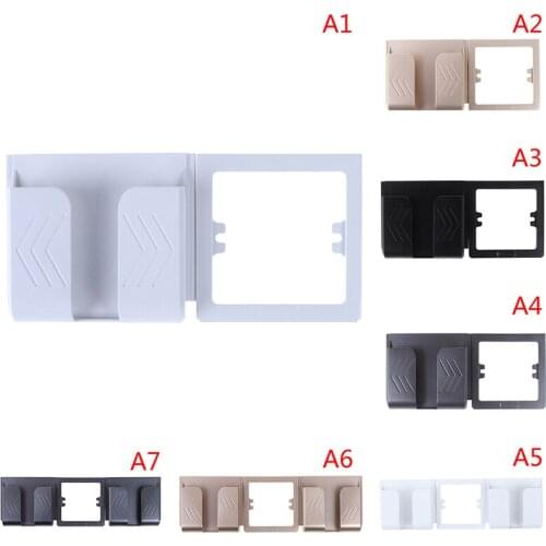 Multifunction Home Mobile Wall Mount Stand Adhesive Durable Socket Phone Charging Holder Bracket Shelf Practical Hotel Universal