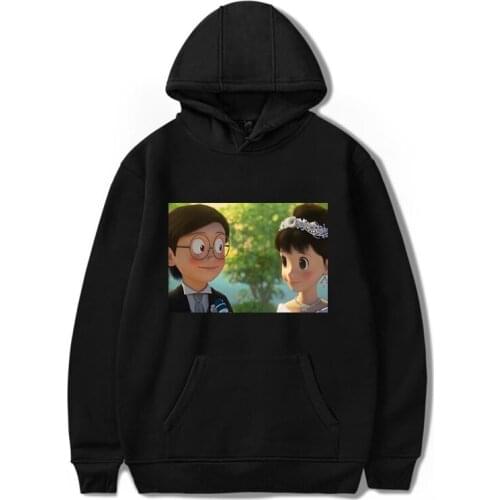 New Doraemon Cartoon leisure Women Hoodie Cool Women winter Loose Cartoon Printed Top Swearshirt Long-sleeve Fashion hoodies