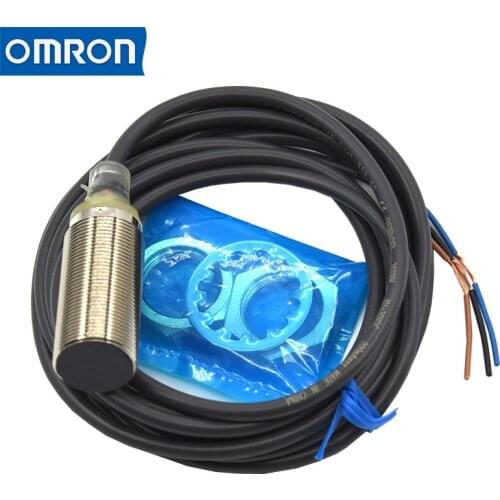 New and genuine Omron Cylindrical Proximity Sensor E2B series E2B-M12 brass Pre-wired shielded PNP E2B-M12KS02-WZ-B1 2M
