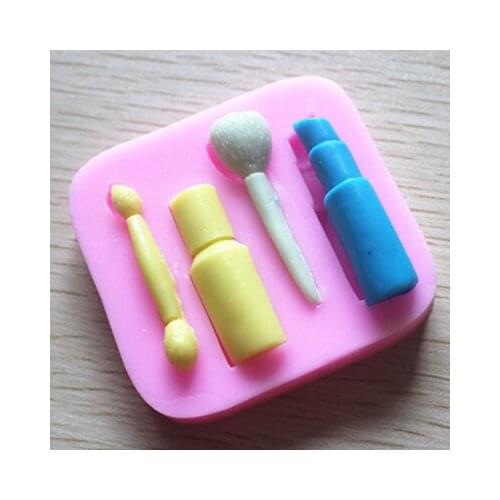 Wholesale/retail,free shipping,Fashion cosmetics shape Baking Tools / clay mold / decoration / chocolate mould FM