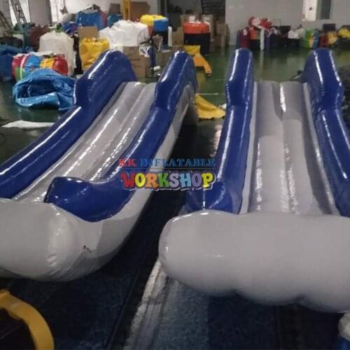 Business Grade Floating Water Yacht / Dock Inflatable Water Slide For Yacht