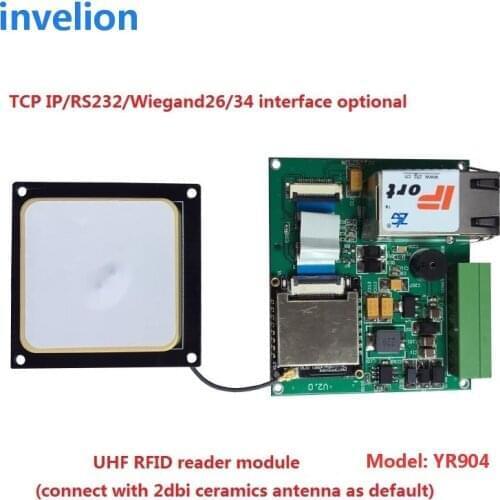 Rs232 Wiegand usb interface low power quality passive mini uhf rfid reader module with development board free SDK free tag