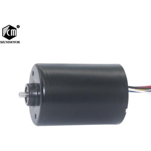 DC 12v 24v High Speed Long Life Silent Brake Tubular Brushless Motor