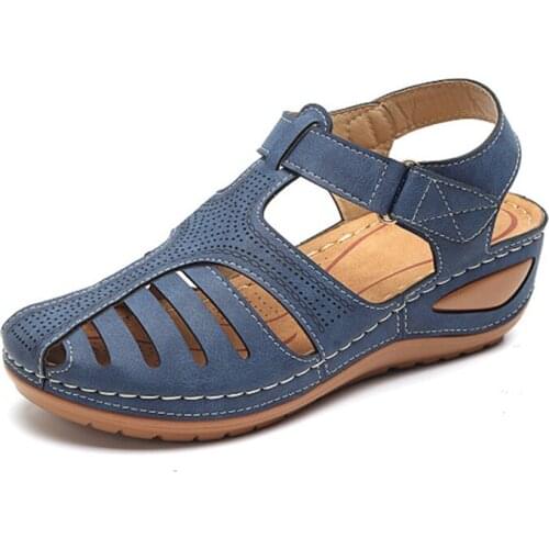 Women Sandals 2021 New Summer Shoes Woman Soft Bottom Wedges Shoes For Women Platform Sandals Heels Gladiator Sandalias Mujer