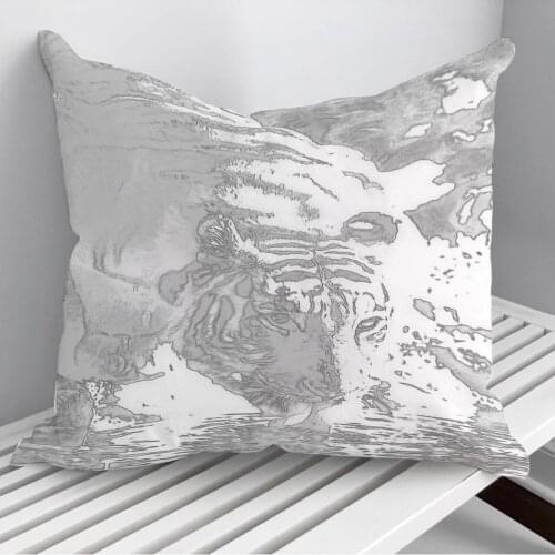 Animals 4 Throw Pillows Cushion Cover On Sofa Home Decor 45*45cm 40*40cm Gift Pillowcase Cojines Dropshipping