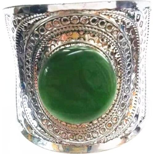 Gold Silver Color Metal Cuff Bracelets & Bangles Vintage Jewelry Fashion Brand High Quality Crystal Bracelets For Women Gifts