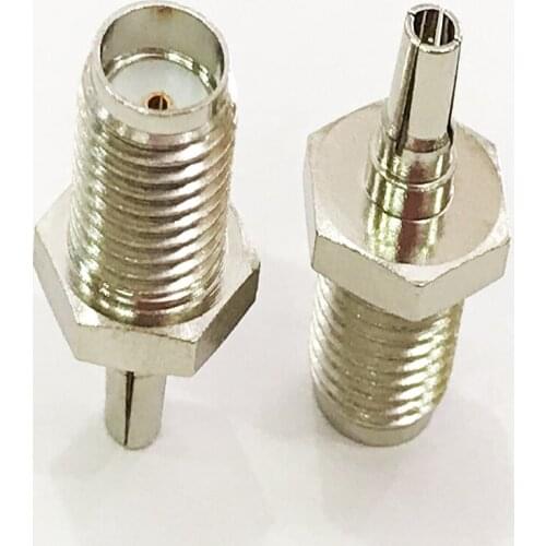 20pcs CRC9 Male Plug to SMA Female Jack RF Coax Cable Adapter Connector