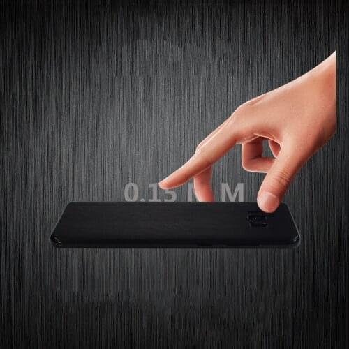 Metal Brushed Pattern Decorative Back For Samsung Galaxy S8 +Plus Mobile Phone Protector S8Plus Back Film Stickers With Gift