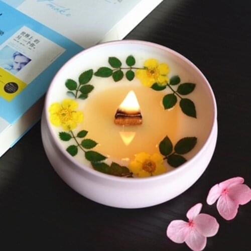 Decorative Birthday Candle Flower Colors Scented Bougies Christmas Scented Candles Candle Wicks Vela Perfumada Candela 30KO302