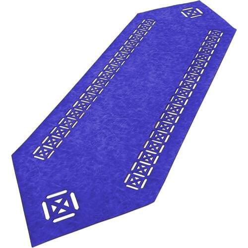 Deriver Home Diemension Triangle Runner Blue