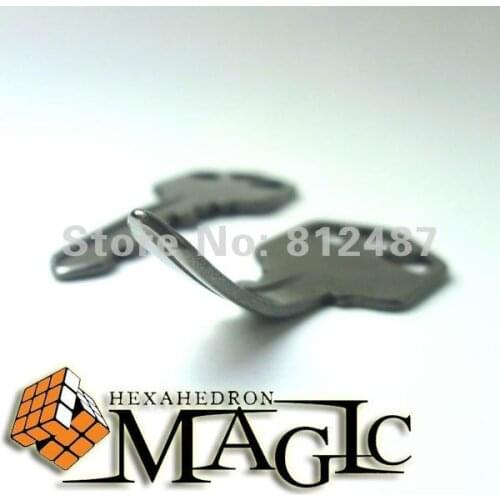 Ellusionist shift self bending key - origina item without box / Psy key - close-up mentalism magic trick / wholesale