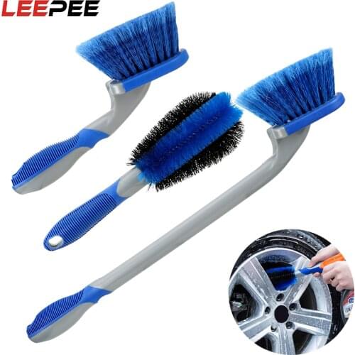 LEEPEE Car detailing Car Washing Tool Tyre Cleaning Brush Car Wheel Brush