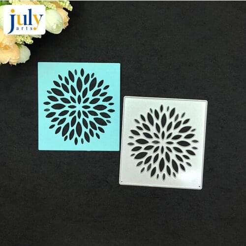 Julyarts 1PC Flowers Stencils Metal Dies Cutting for Scrapbooking DIY Paper Cardstock Album