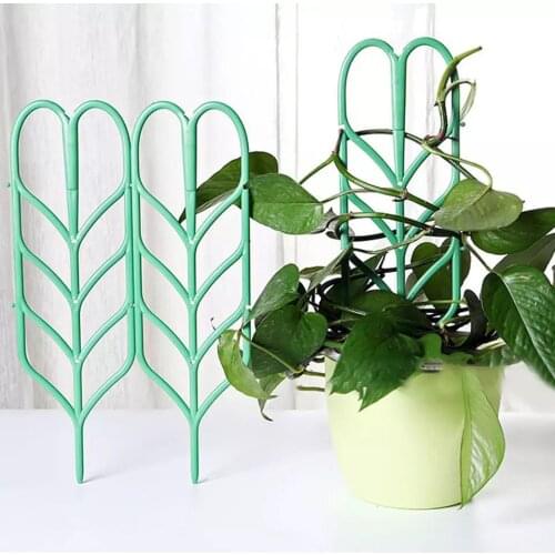 Mini Diy Plant Support Frame Artificial Climbing Trellis Flower Stand 35.5x10cm Garden Tool Creative Vine Climbing Rack
