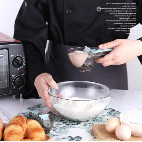 2Pc/Set Measuring Spoon Household Kitchen Accessories Two Sizes Labor-Saving Multi-Function Roasting Coffee Tool Roasting Tool