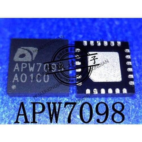1Pieces new Original APW7098QAE-TRG APW7098 APM7098 QFN24 In stock real picture