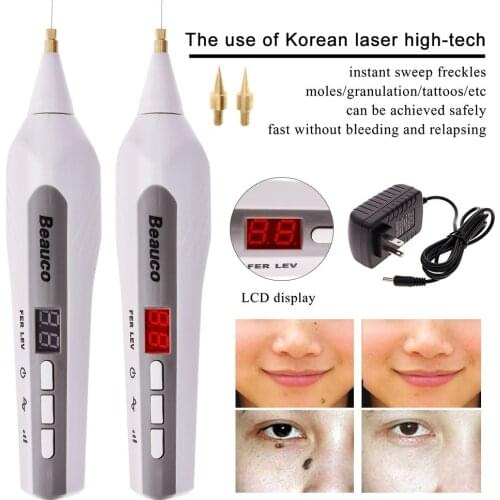 Wired Fibroblast Plasma Pen Plasmapen For Eyelid Lift Wrinkle Spot Tattoo Mole Removal Face Beauty Machine