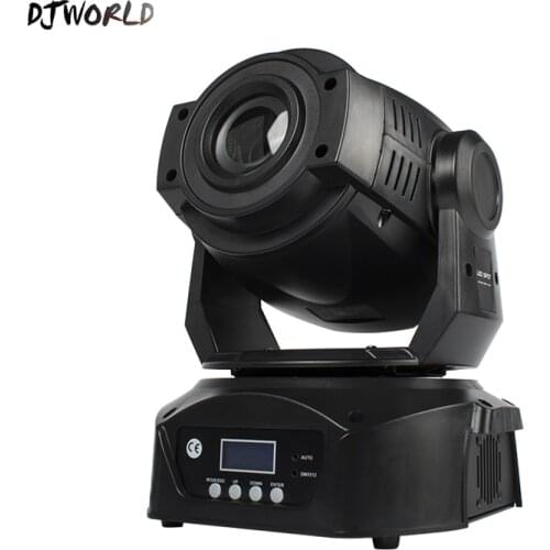 LED 90W Moving Head Light Gobo Color Wheel 6 Facet Prism Led Digital Full Color LCD Screen Control Spot Lamp For DJ Disco Party