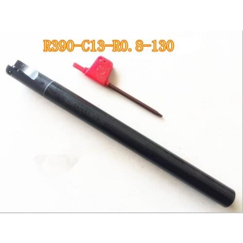 10pcs Face Mill Cutter bar R390 C12-13R0.8-130 12MM Install fo carbide insert R390-11T308 Free shipping