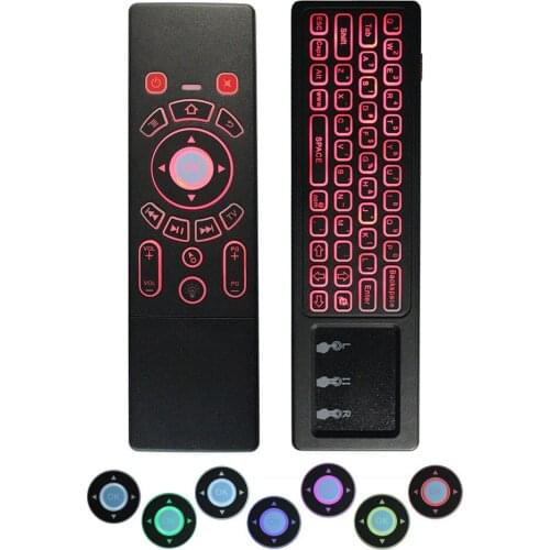 2.4G Flying Squirrel Six-axis Mini Keyboard Remote Control Air Mouse for TV Box