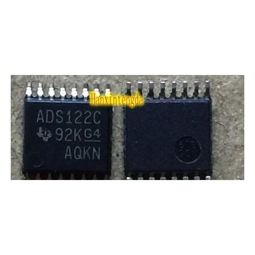 2pcs/lot ADS122C04IPWR ADS122C TSSOP16 [SMD]