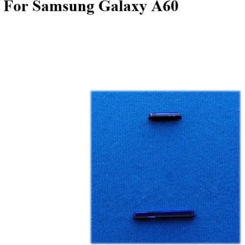Black Side Button For Samsung Galaxy A60 A6060 Power On Off Button + Volume Button Side Button Set For Samsung Galaxy A 60 A6060