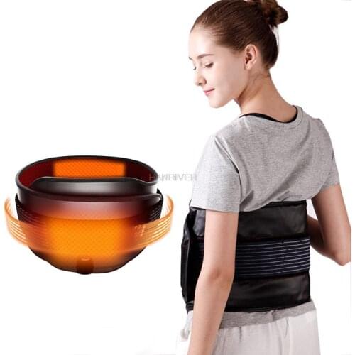Electric Slimming belt Photon Moxibustion Waist Massager Vibration Massage Lumb ar Spine Waist Support ElectricWarm uterus belt
