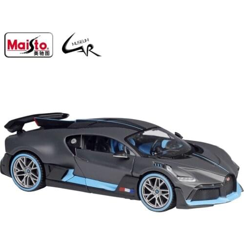 Maisto 1:24 Bugatti Divo Super Sport Cars Metal Diecast Rally Scale Car Model Kit Display Collections Gift Toy