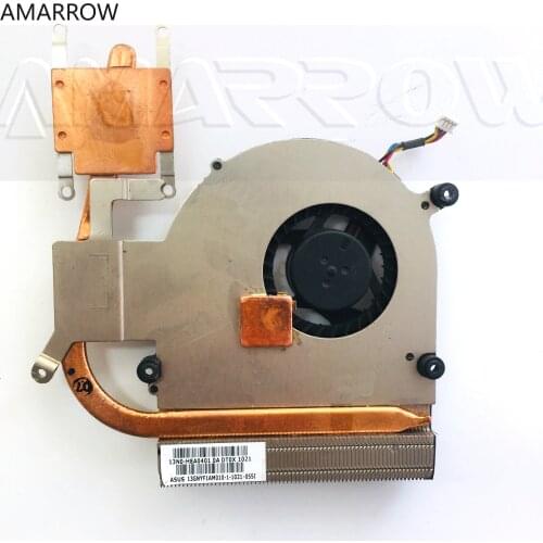 Original laptop heatsink cooling fan For asus K40 K50 K40IJ K50IJ K50AB X8AAf K50AF K40IN K50IN K50IP K50ID K50IE CPU heatsink