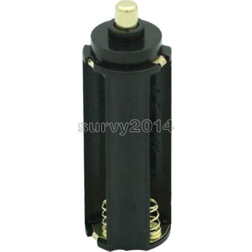 Cylindrical Type Plastic Battery Holder For 3x AAA To 18650 Battery Converter