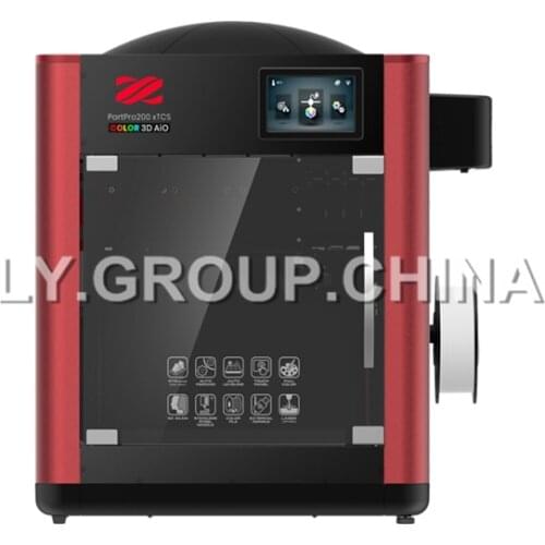 Europe/Russia tax free Industrial level full color 3D printer PartPro200 x TCS with Scan optional laser engraving function CMYK