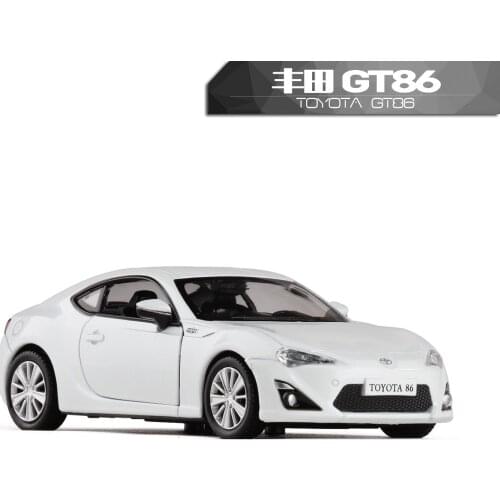 RMZ City 1:36 High Simulation Diecasts Model Toy Car Metal Toyota GT86 Classical Matte Alloy Model Excellent For Children Gifts