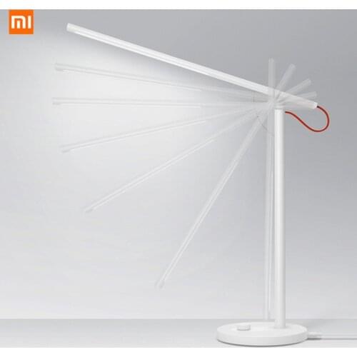 Original Xiaomi Mijia Mi Smart LED Desk Lamp 1S Table Lamp Dimming Reading Light WiFi Enabled Work with AMZ Alexa IFTTT