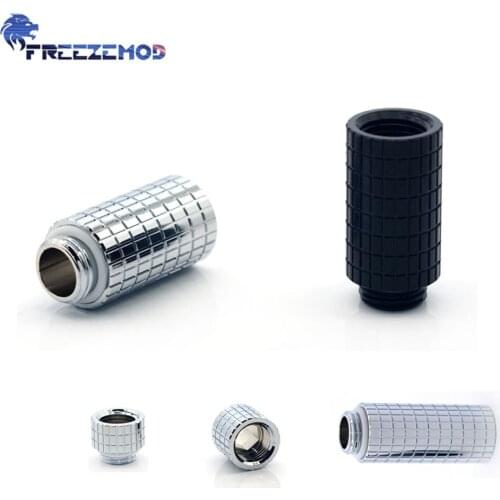FREEZEMOD Hexagonal fixed Male-Female 10/15/20/25/30/40mm Extender G1/4 Female to Male Adapter Extension Fitting Water Cooler