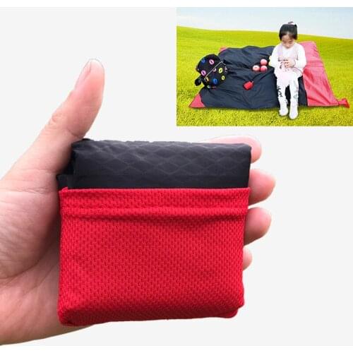 Outdoor Pocket Picnic Beach Camping Mat Mini Moisture-proof Waterproof Beach Mat Tent Floor Mat Waterproof Outdoor Blancket