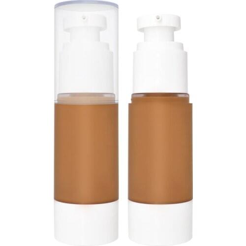 White Bottle 30ML Liquid Foundation Cream Waterproof 10 Color Face Makeup Oil Control Matte Foundation