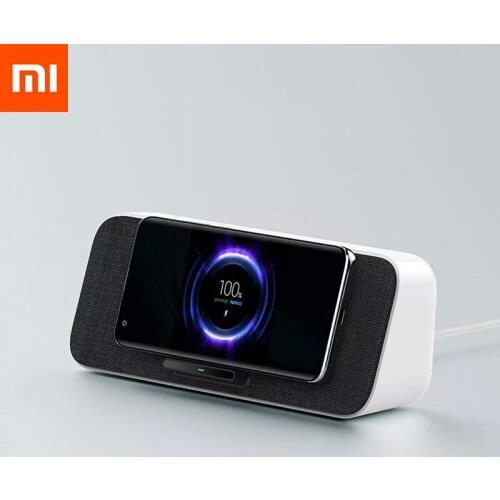 Xiaomi Bluetooth 5.0 Speaker With Microphone Dual Bass 30W Qi Wireless Charging Support Mi AI NFC For iPhone11 Xiaomi10/10 Pro