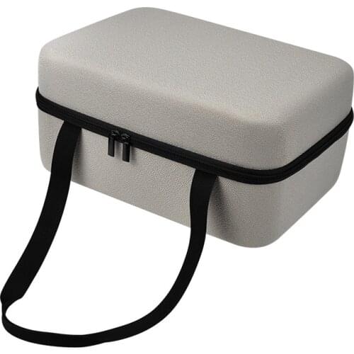 Projector Storage Box for Gimi H3S Eva Portable Eva Hard Shell Decompression Shockproof Double Slider Projector Accessories