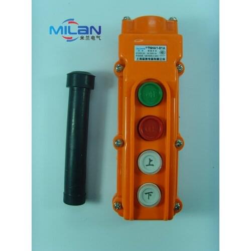 1PCS TNHA1-61A COB-61A Hoist & Crane Control Station Push Button Switch UP-Down Rainproof